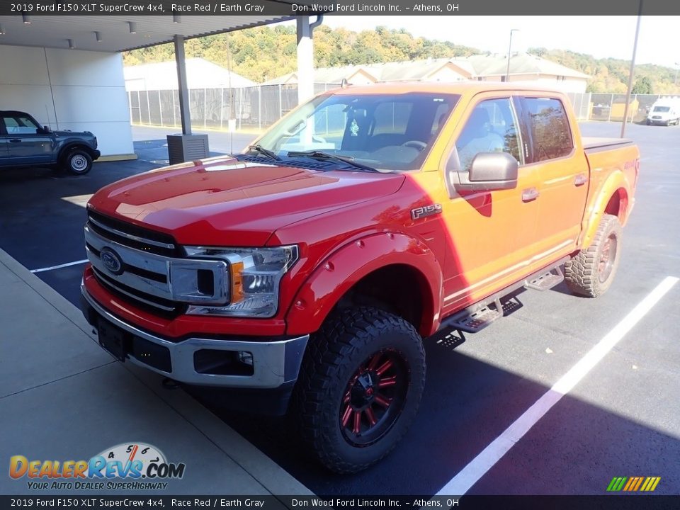 2019 Ford F150 XLT SuperCrew 4x4 Race Red / Earth Gray Photo #7