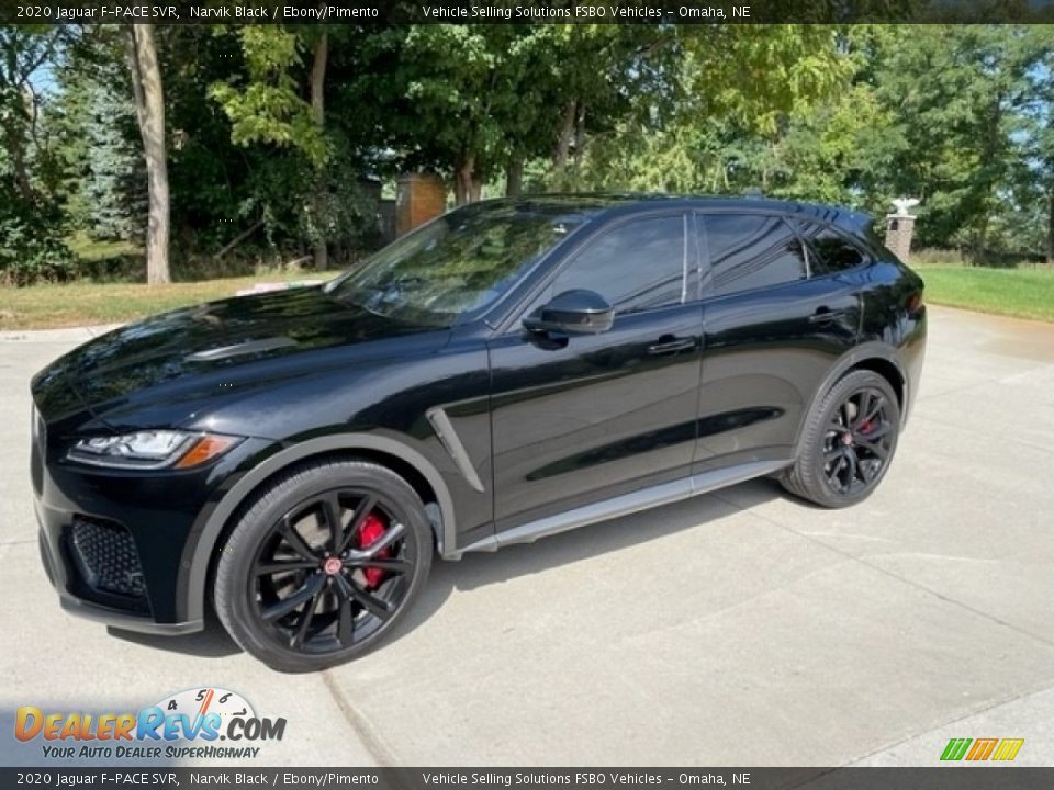 Front 3/4 View of 2020 Jaguar F-PACE SVR Photo #1