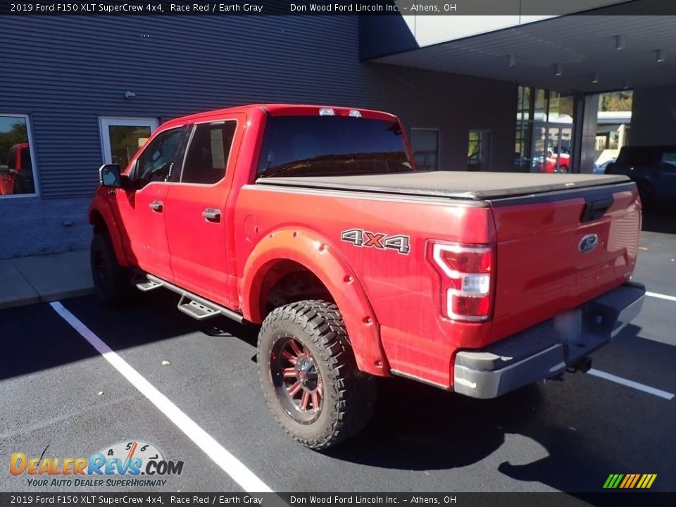 2019 Ford F150 XLT SuperCrew 4x4 Race Red / Earth Gray Photo #8