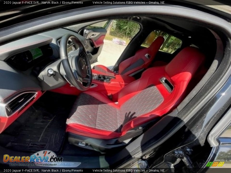 Front Seat of 2020 Jaguar F-PACE SVR Photo #2