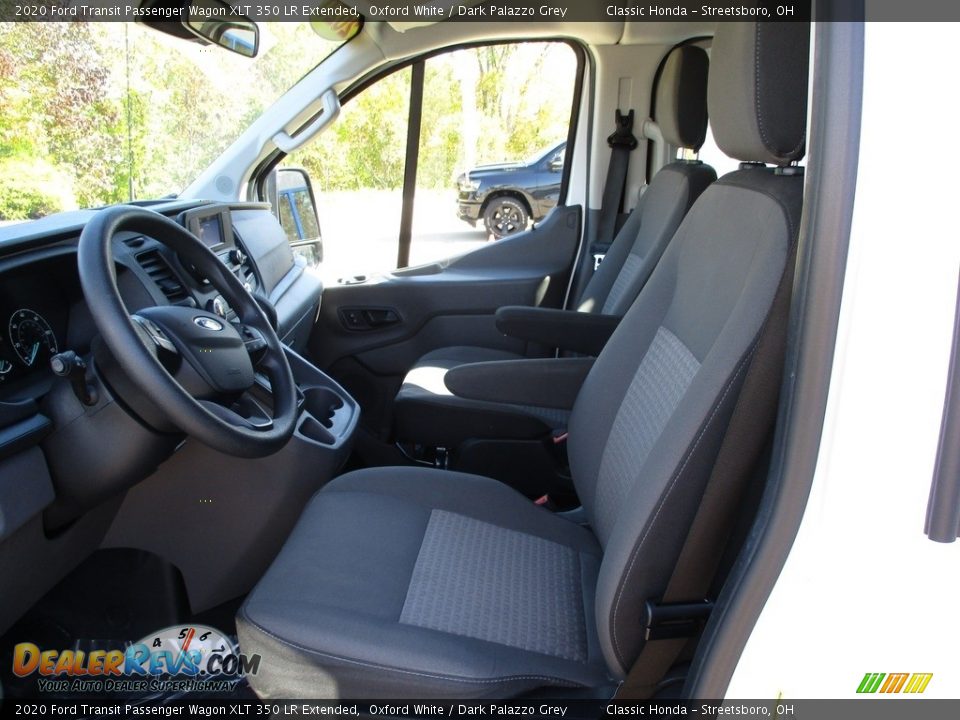 Dark Palazzo Grey Interior - 2020 Ford Transit Passenger Wagon XLT 350 LR Extended Photo #28