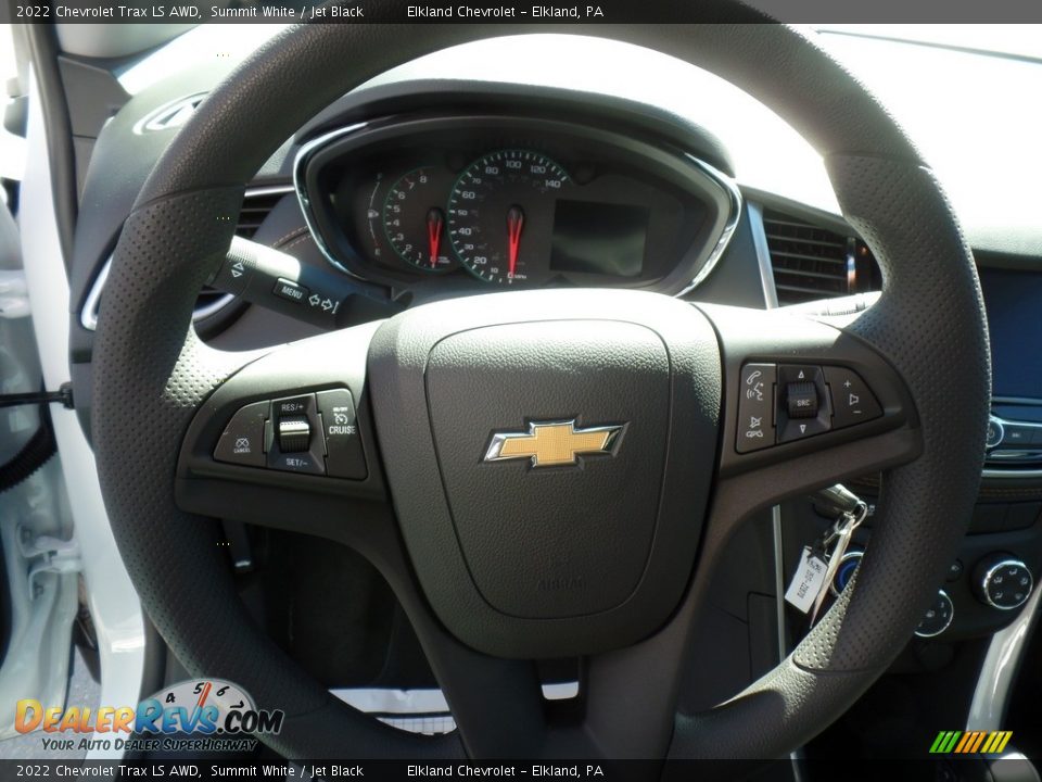 2022 Chevrolet Trax LS AWD Summit White / Jet Black Photo #19