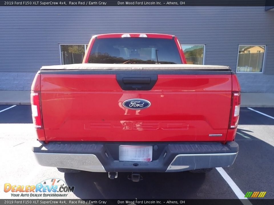 2019 Ford F150 XLT SuperCrew 4x4 Race Red / Earth Gray Photo #9