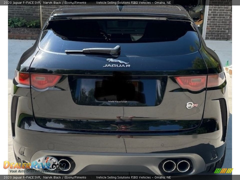 Exhaust of 2020 Jaguar F-PACE SVR Photo #5