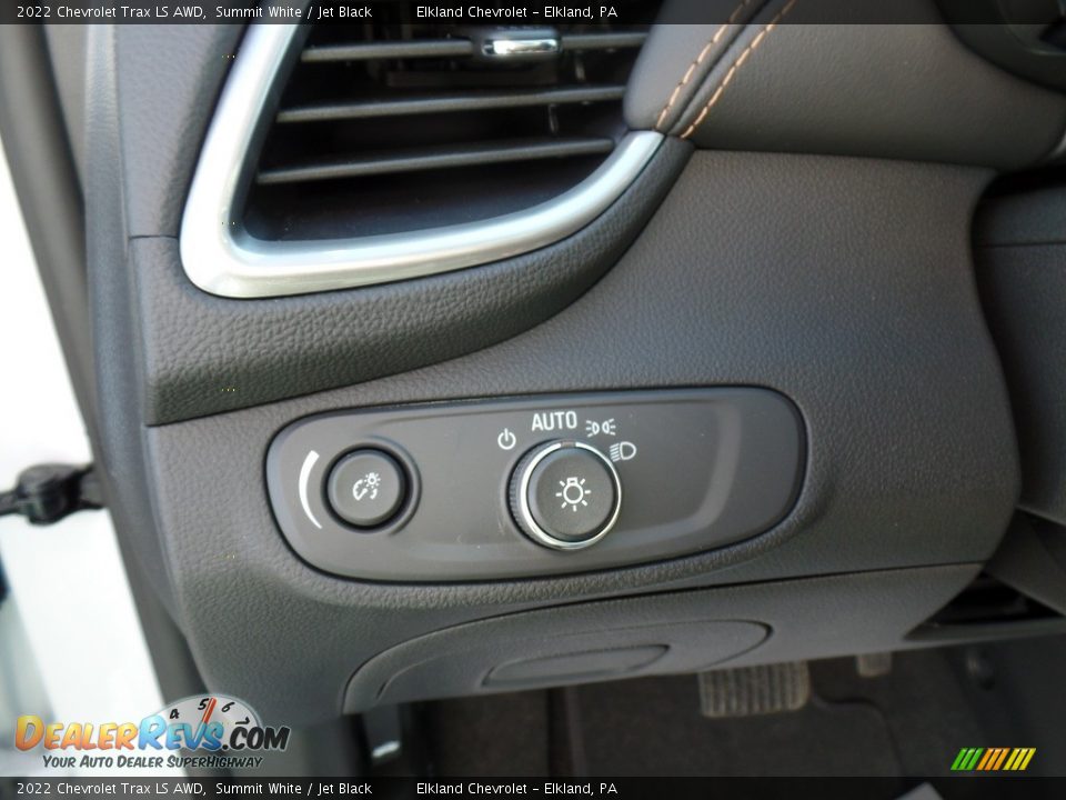 2022 Chevrolet Trax LS AWD Summit White / Jet Black Photo #22