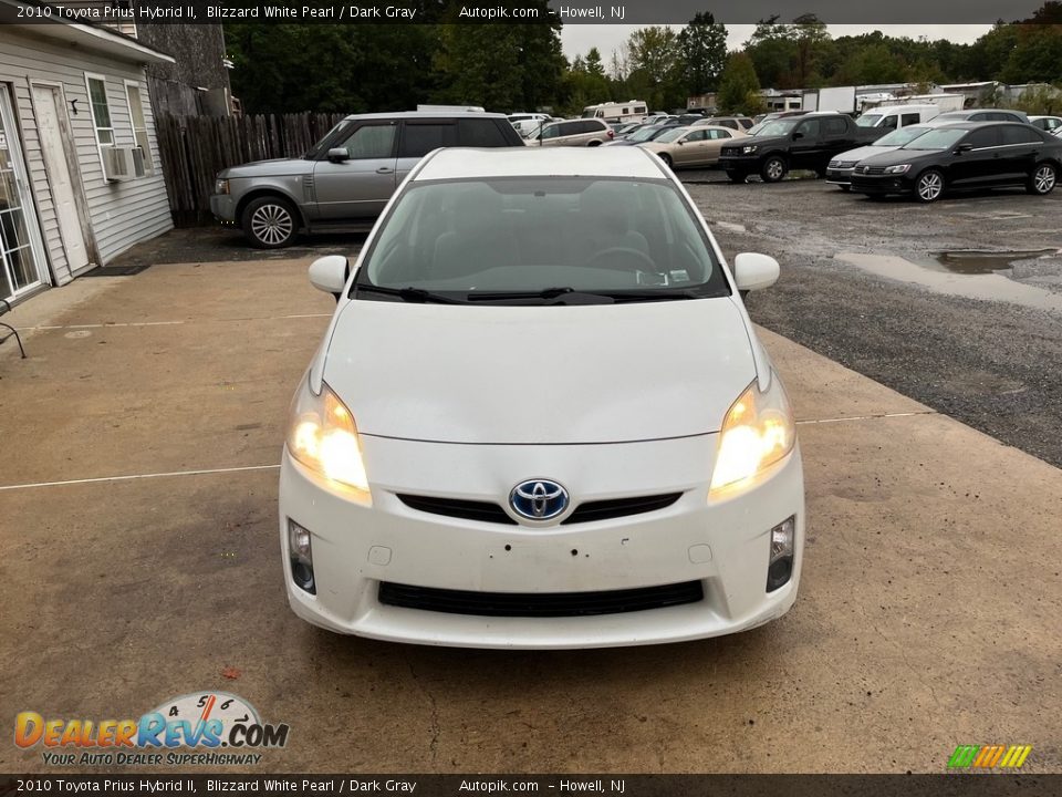 2010 Toyota Prius Hybrid II Blizzard White Pearl / Dark Gray Photo #13