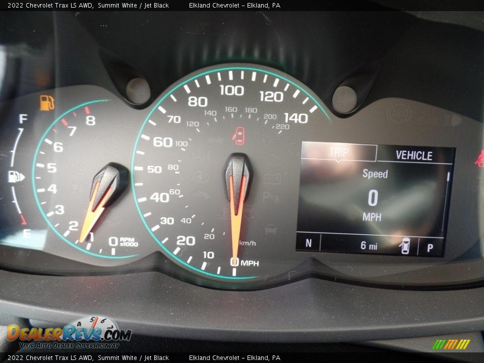 2022 Chevrolet Trax LS AWD Summit White / Jet Black Photo #23