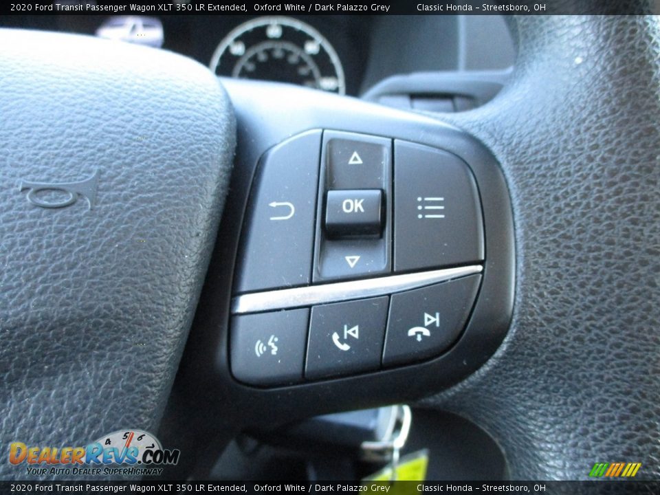 2020 Ford Transit Passenger Wagon XLT 350 LR Extended Steering Wheel Photo #32