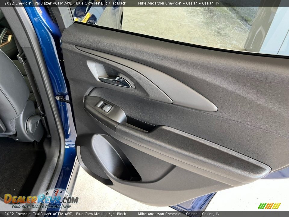 2022 Chevrolet TrailBlazer ACTIV AWD Blue Glow Metallic / Jet Black Photo #23