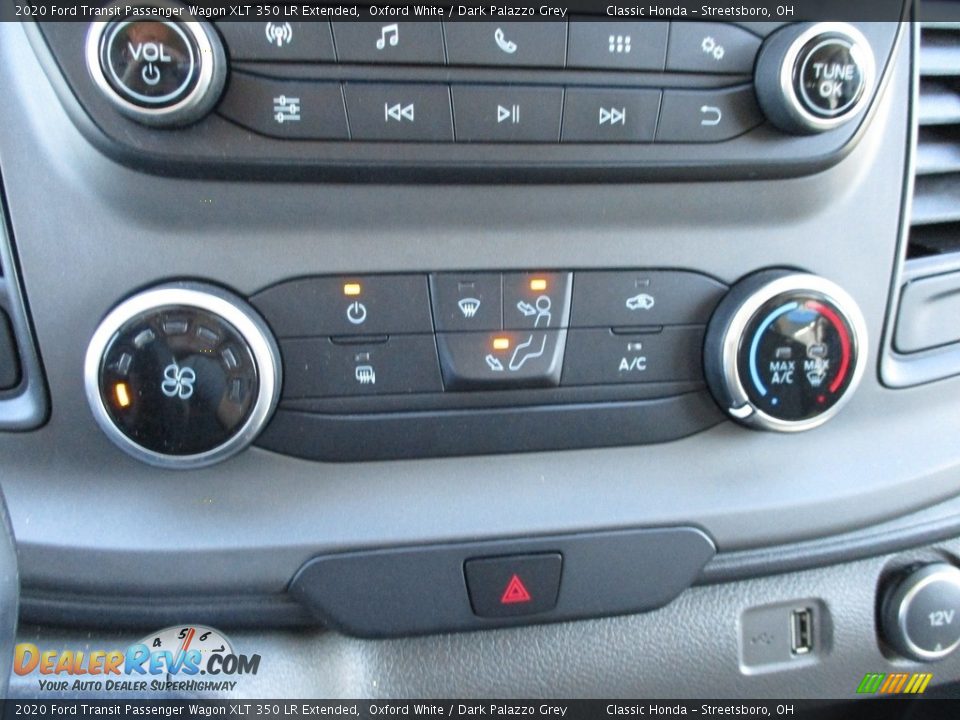 Controls of 2020 Ford Transit Passenger Wagon XLT 350 LR Extended Photo #36