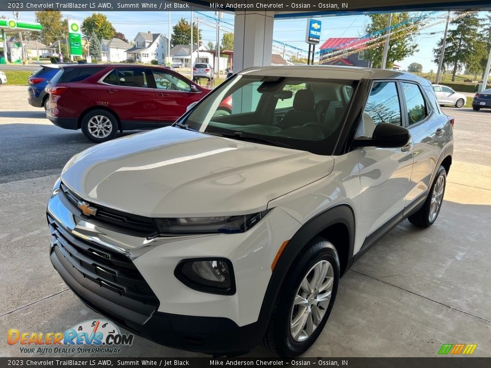 2023 Chevrolet TrailBlazer LS AWD Summit White / Jet Black Photo #2