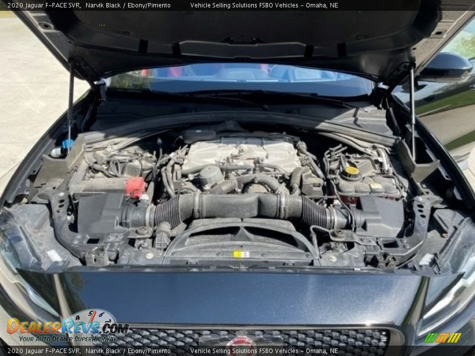 2020 Jaguar F-PACE SVR 5.0 Liter Supercharged DOHC 32-Valve V8 Engine Photo #15