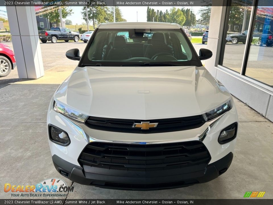 2023 Chevrolet TrailBlazer LS AWD Summit White / Jet Black Photo #3