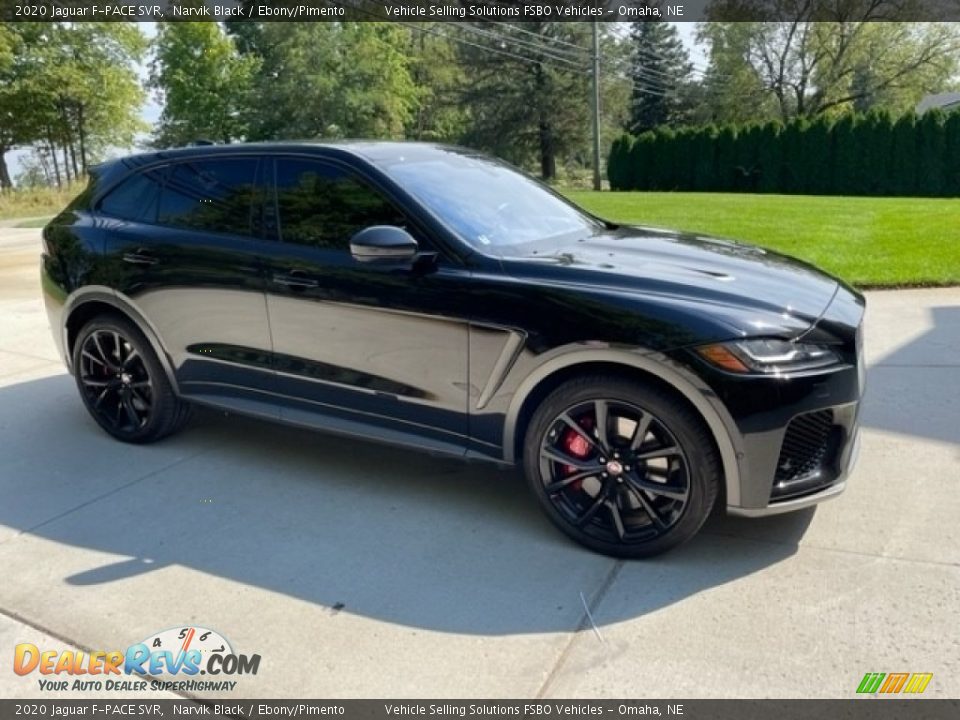 Narvik Black 2020 Jaguar F-PACE SVR Photo #17