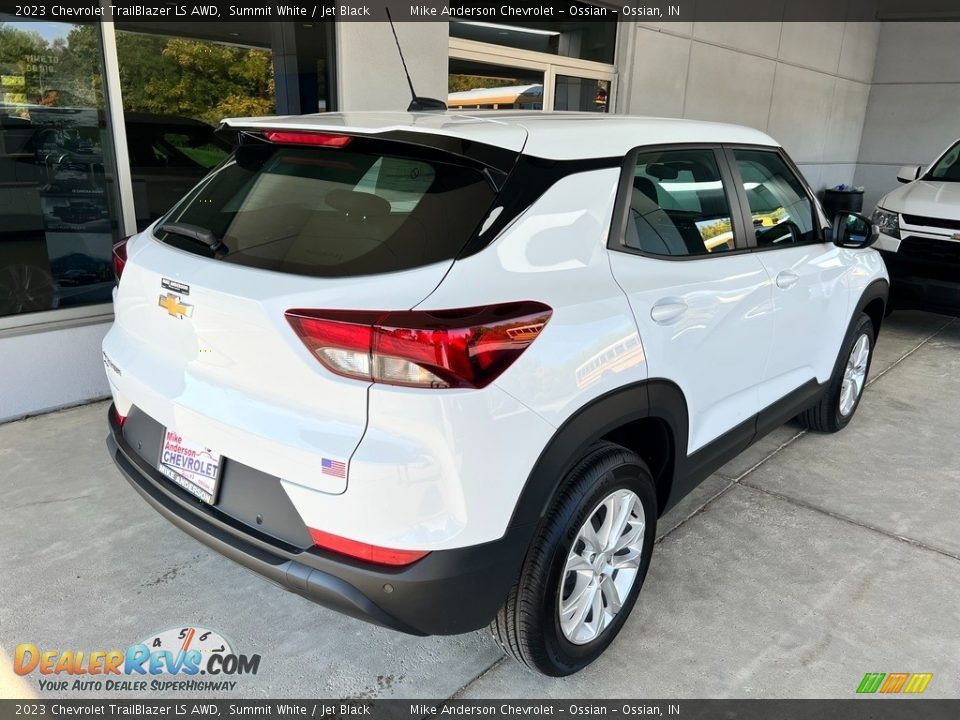 2023 Chevrolet TrailBlazer LS AWD Summit White / Jet Black Photo #7