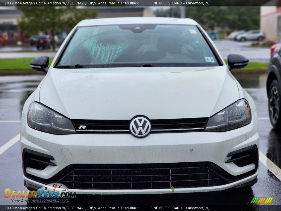 2019 Volkswagen Golf R 4Motion W/DCC. NAV. Oryx White Pearl / Titan Black Photo #3