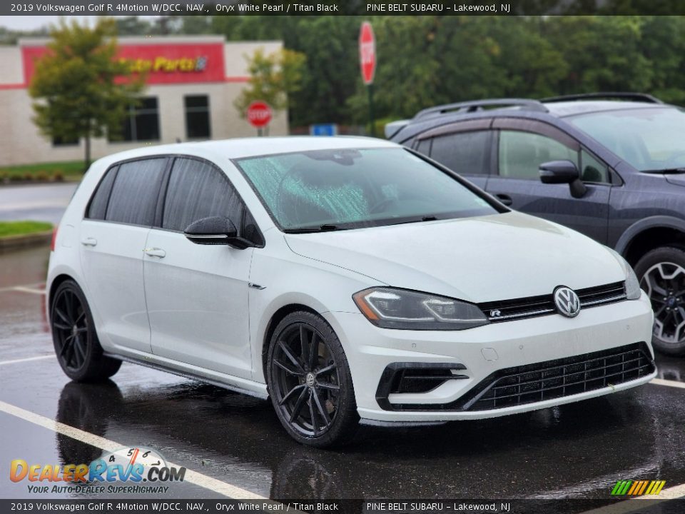 Front 3/4 View of 2019 Volkswagen Golf R 4Motion W/DCC. NAV. Photo #4