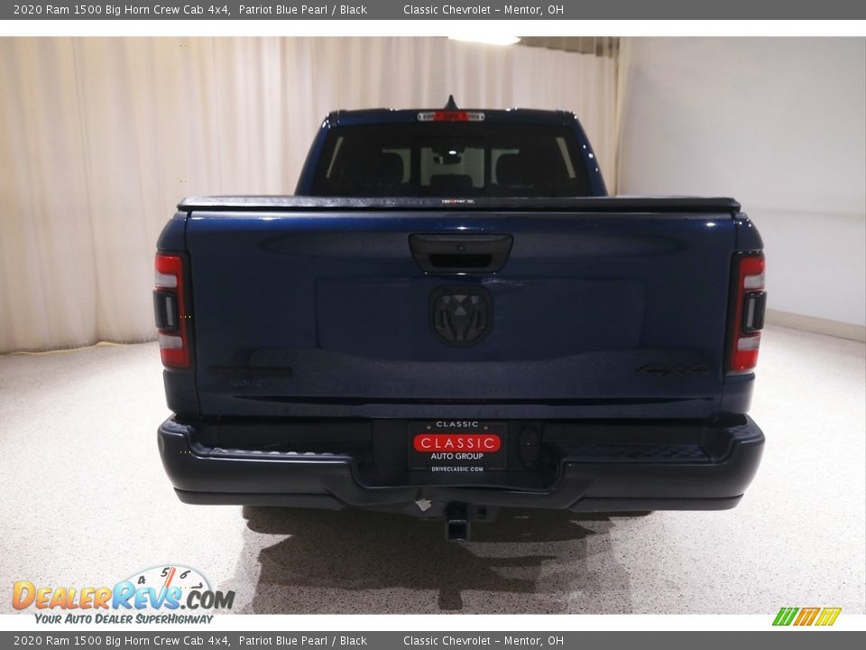 2020 Ram 1500 Big Horn Crew Cab 4x4 Patriot Blue Pearl / Black Photo #19