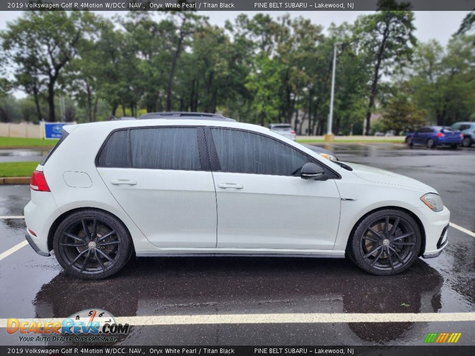 Oryx White Pearl 2019 Volkswagen Golf R 4Motion W/DCC. NAV. Photo #5