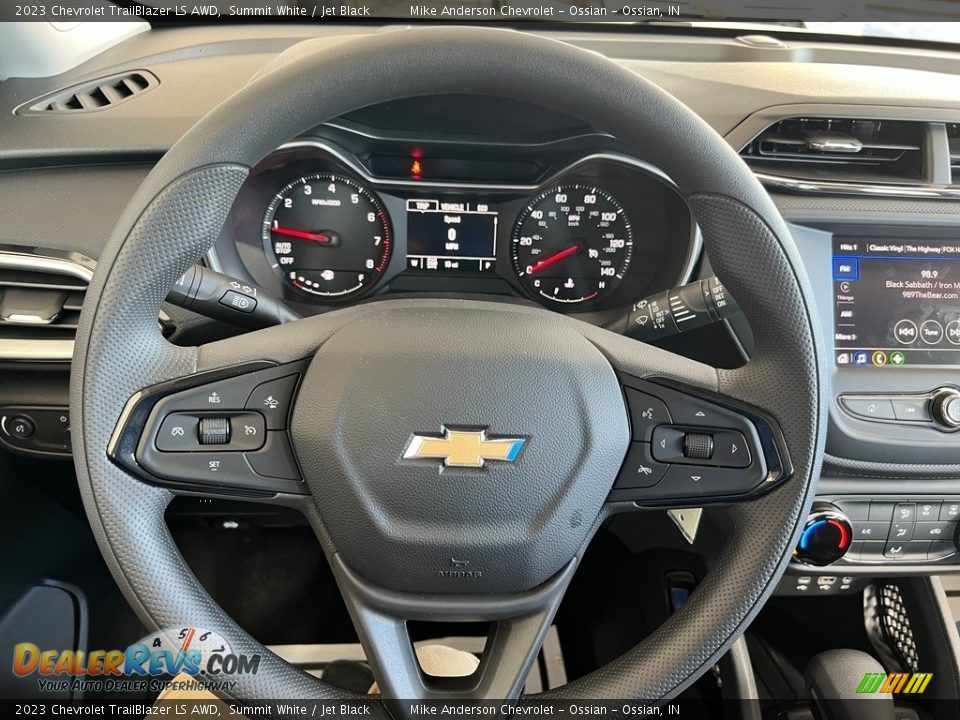 2023 Chevrolet TrailBlazer LS AWD Summit White / Jet Black Photo #17