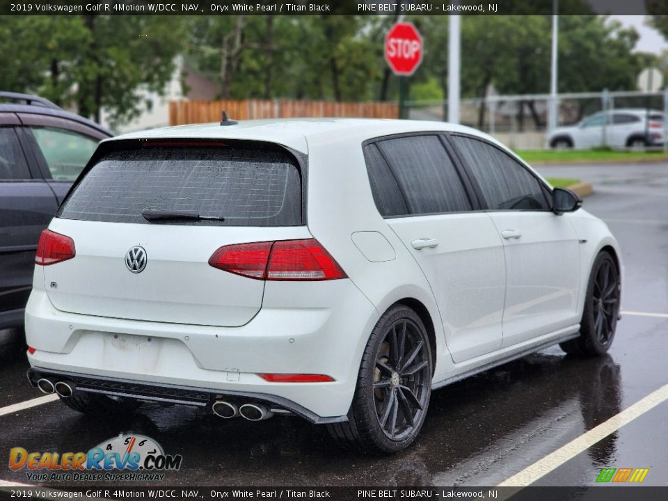 2019 Volkswagen Golf R 4Motion W/DCC. NAV. Oryx White Pearl / Titan Black Photo #7