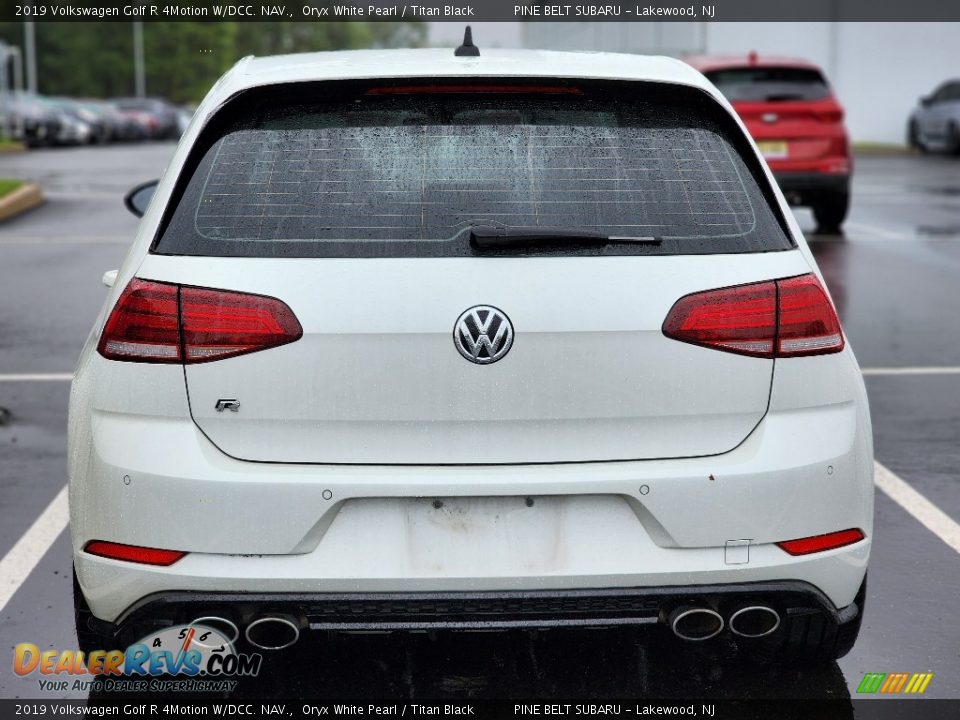 2019 Volkswagen Golf R 4Motion W/DCC. NAV. Oryx White Pearl / Titan Black Photo #8