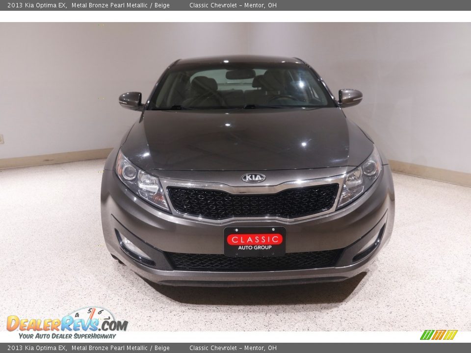 2013 Kia Optima EX Metal Bronze Pearl Metallic / Beige Photo #2