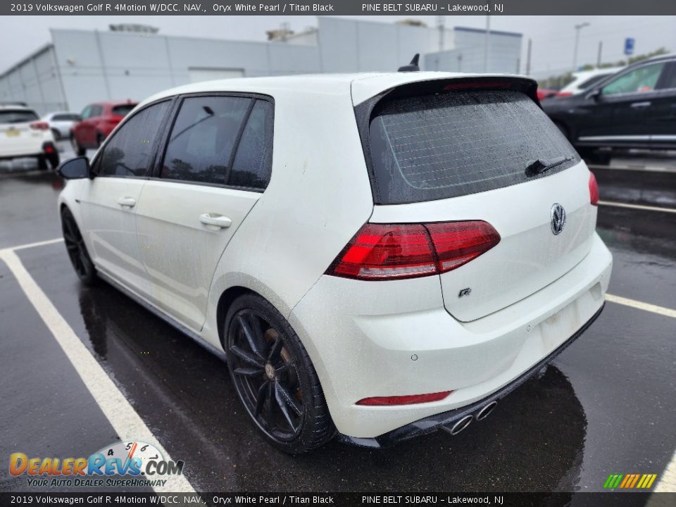 2019 Volkswagen Golf R 4Motion W/DCC. NAV. Oryx White Pearl / Titan Black Photo #9