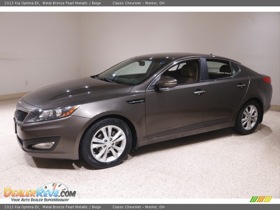 2013 Kia Optima EX Metal Bronze Pearl Metallic / Beige Photo #3