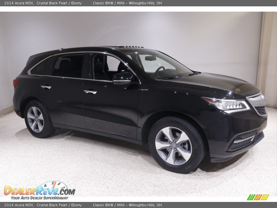 2014 Acura MDX Crystal Black Pearl / Ebony Photo #1