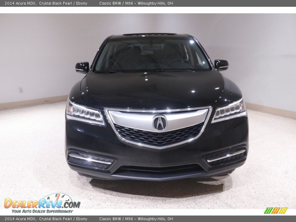 2014 Acura MDX Crystal Black Pearl / Ebony Photo #2