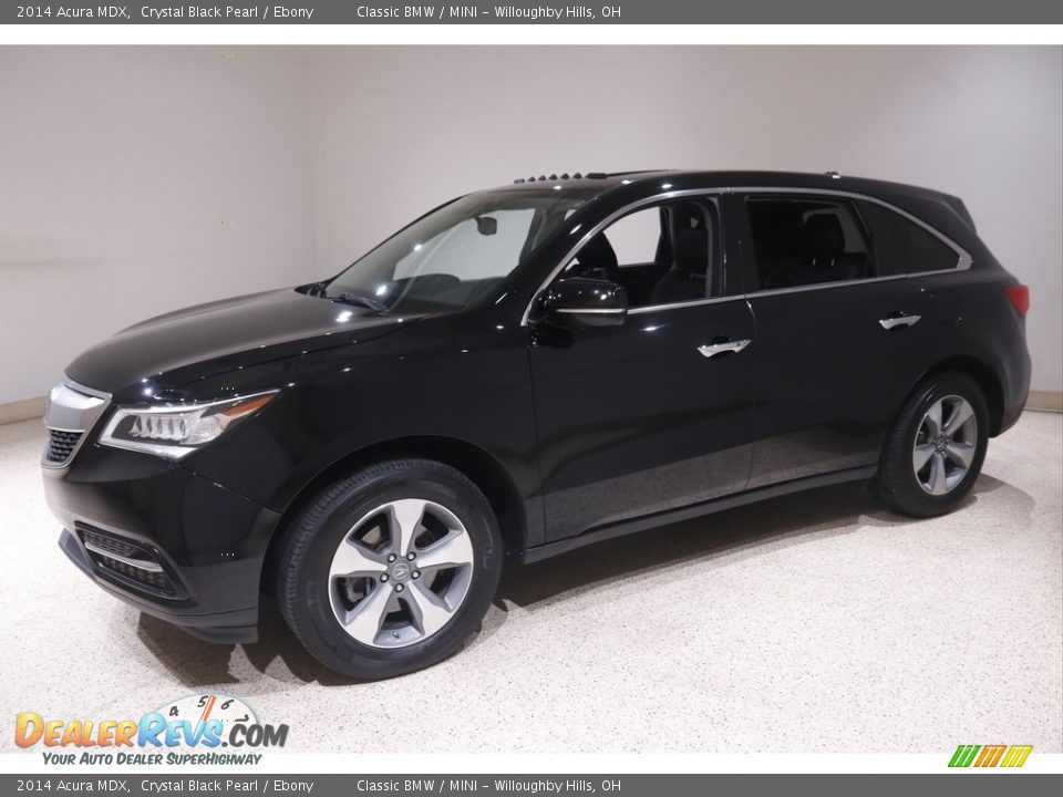 2014 Acura MDX Crystal Black Pearl / Ebony Photo #3