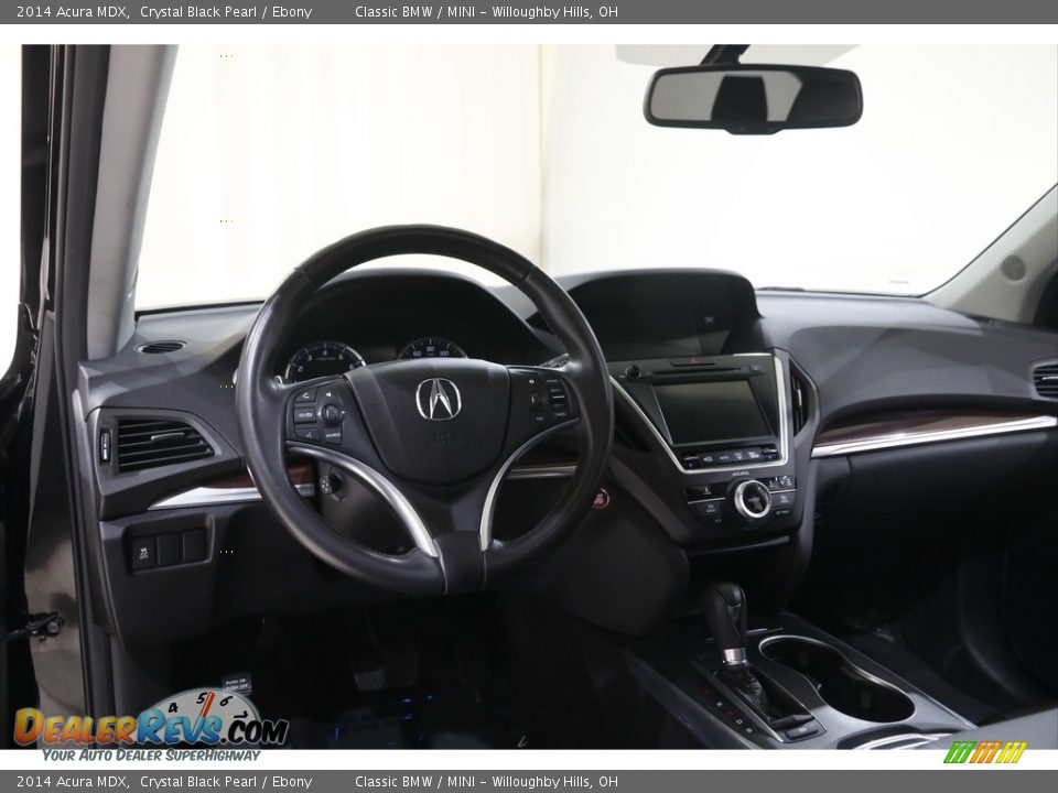 2014 Acura MDX Crystal Black Pearl / Ebony Photo #6