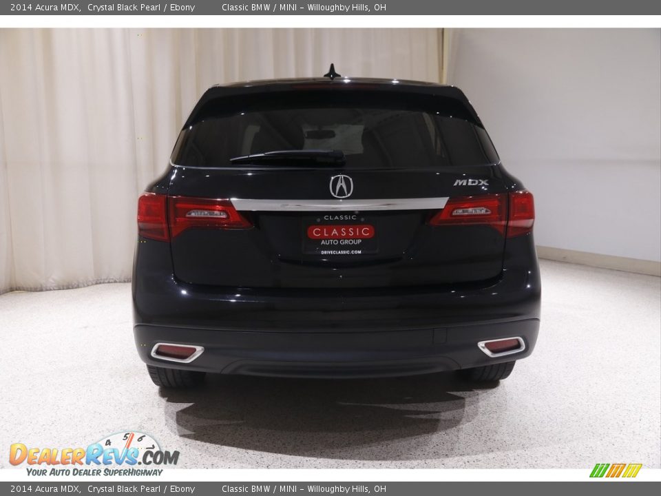 2014 Acura MDX Crystal Black Pearl / Ebony Photo #22