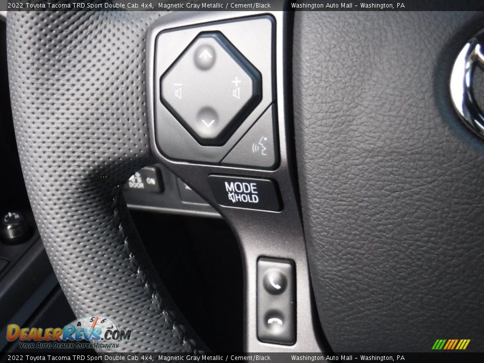 2022 Toyota Tacoma TRD Sport Double Cab 4x4 Magnetic Gray Metallic / Cement/Black Photo #10