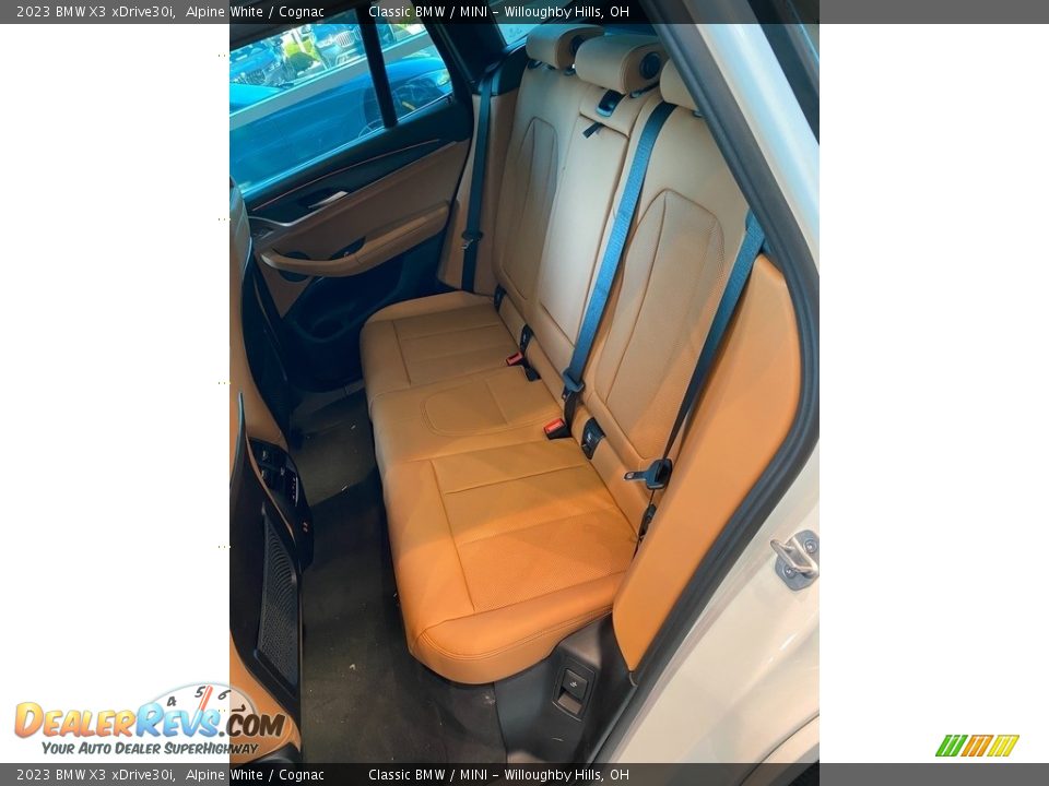 Rear Seat of 2023 BMW X3 xDrive30i Photo #5