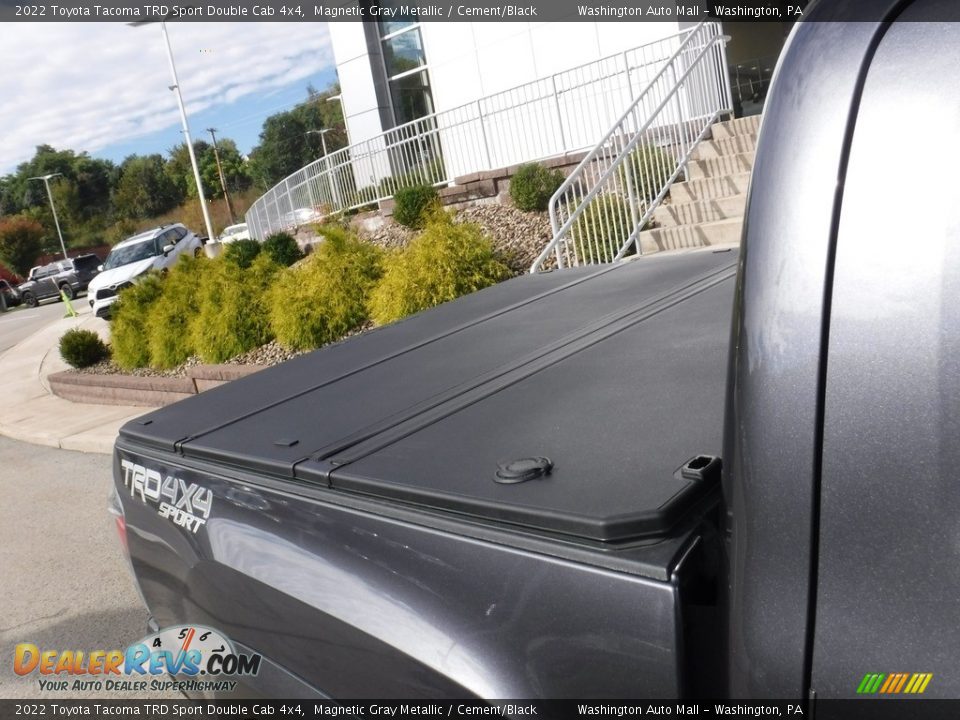 2022 Toyota Tacoma TRD Sport Double Cab 4x4 Magnetic Gray Metallic / Cement/Black Photo #13