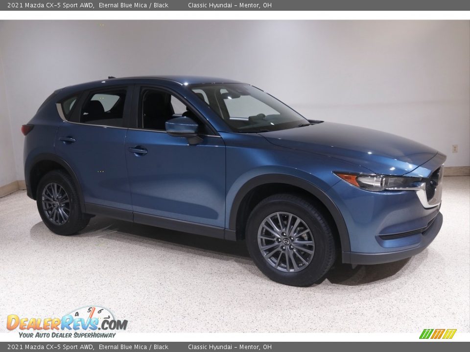 Eternal Blue Mica 2021 Mazda CX-5 Sport AWD Photo #1