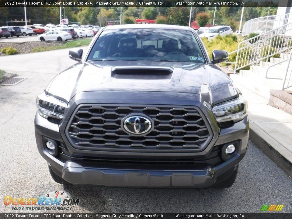 2022 Toyota Tacoma TRD Sport Double Cab 4x4 Magnetic Gray Metallic / Cement/Black Photo #14