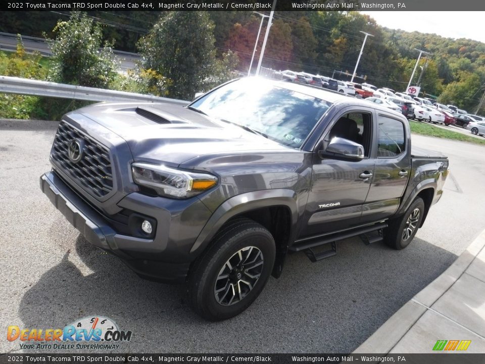 2022 Toyota Tacoma TRD Sport Double Cab 4x4 Magnetic Gray Metallic / Cement/Black Photo #15