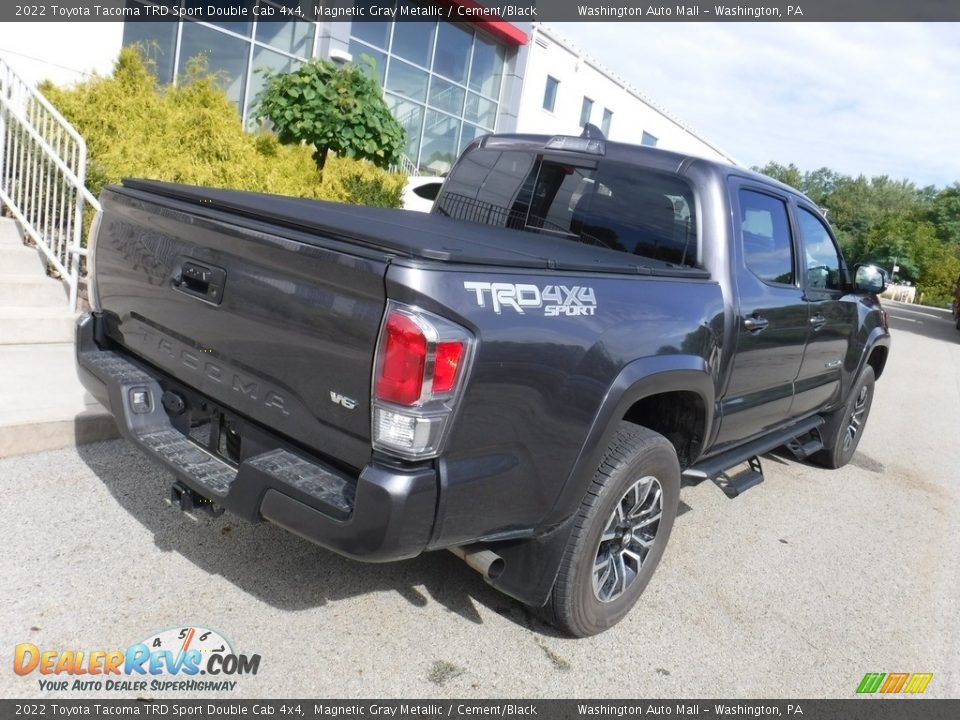 2022 Toyota Tacoma TRD Sport Double Cab 4x4 Magnetic Gray Metallic / Cement/Black Photo #20