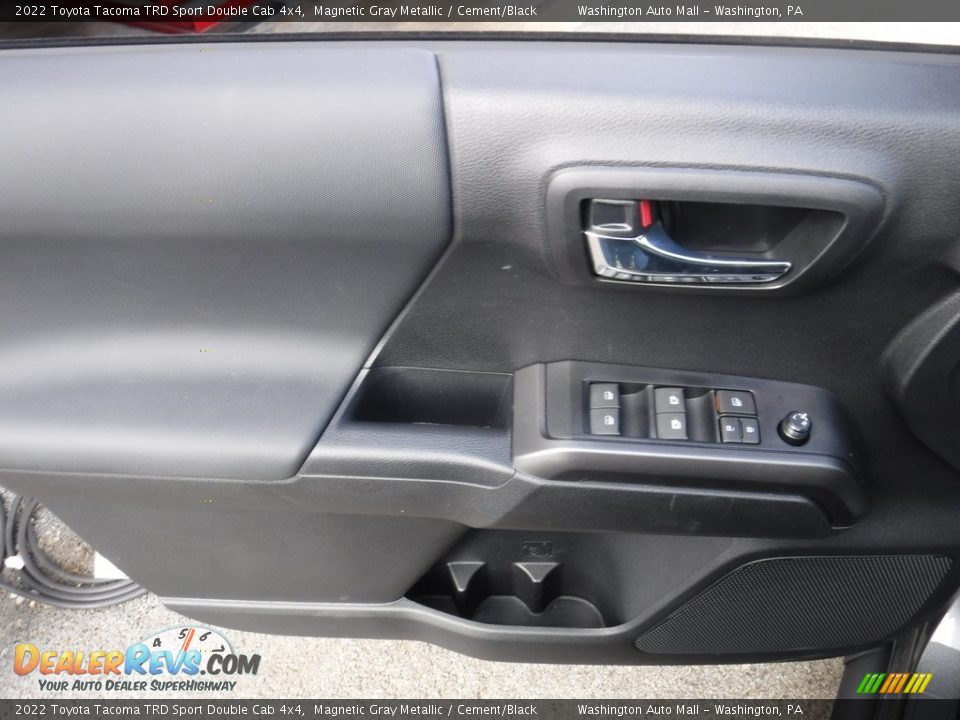 2022 Toyota Tacoma TRD Sport Double Cab 4x4 Magnetic Gray Metallic / Cement/Black Photo #25