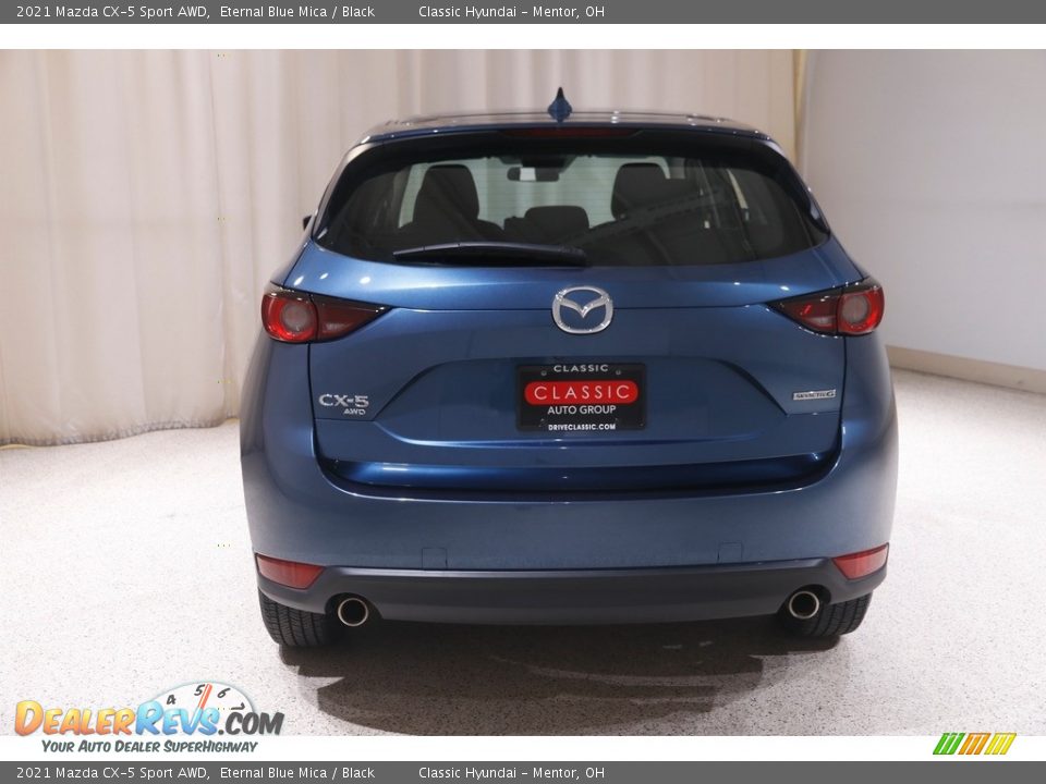 2021 Mazda CX-5 Sport AWD Eternal Blue Mica / Black Photo #17