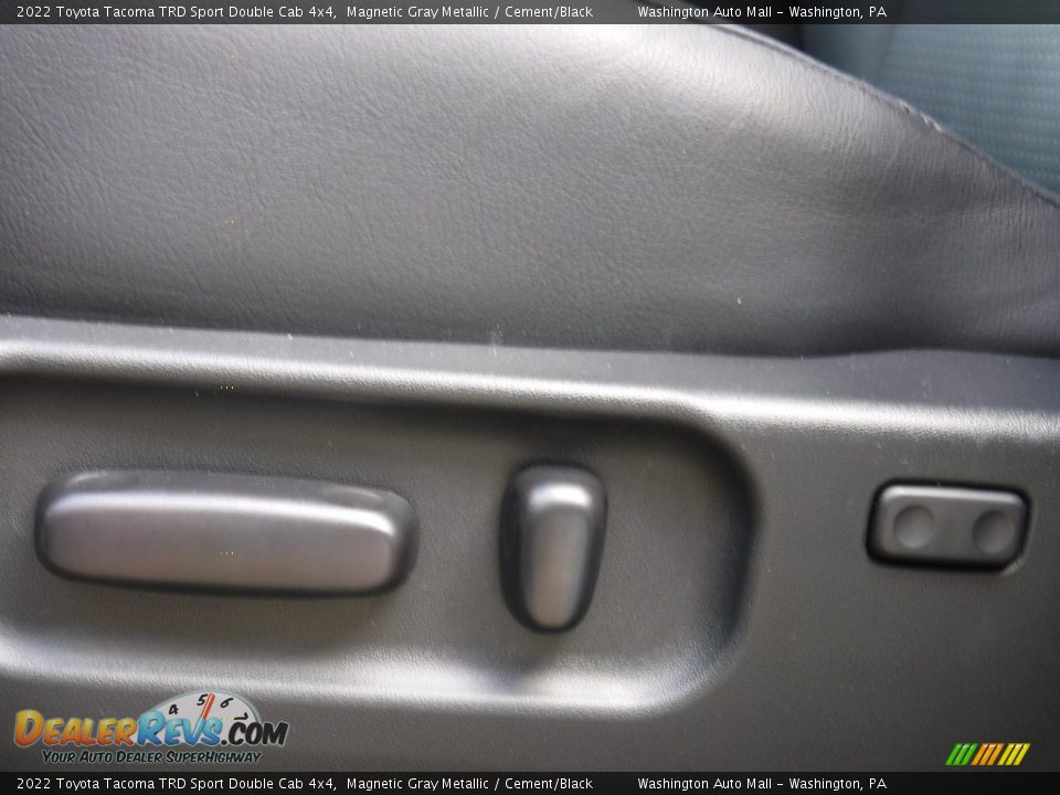 2022 Toyota Tacoma TRD Sport Double Cab 4x4 Magnetic Gray Metallic / Cement/Black Photo #28