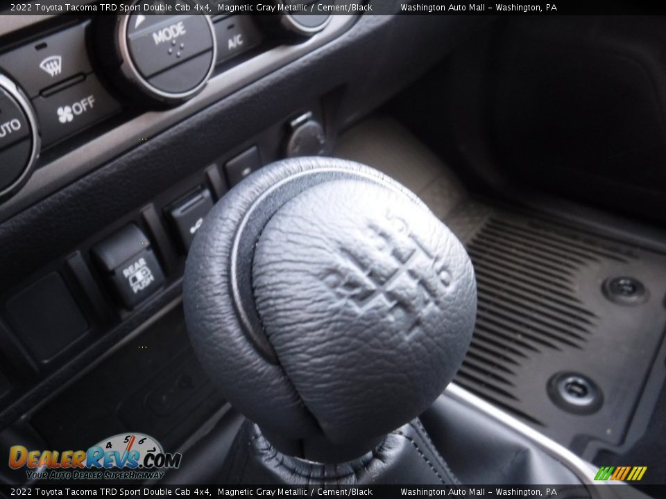 2022 Toyota Tacoma TRD Sport Double Cab 4x4 Magnetic Gray Metallic / Cement/Black Photo #30