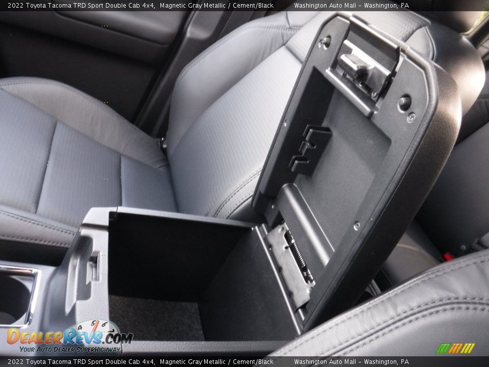 2022 Toyota Tacoma TRD Sport Double Cab 4x4 Magnetic Gray Metallic / Cement/Black Photo #35