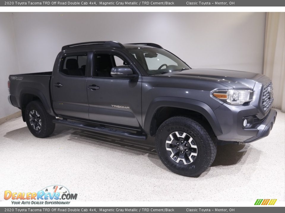 2020 Toyota Tacoma TRD Off Road Double Cab 4x4 Magnetic Gray Metallic / TRD Cement/Black Photo #1