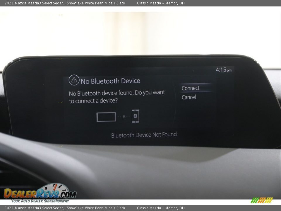 2021 Mazda Mazda3 Select Sedan Snowflake White Pearl Mica / Black Photo #10