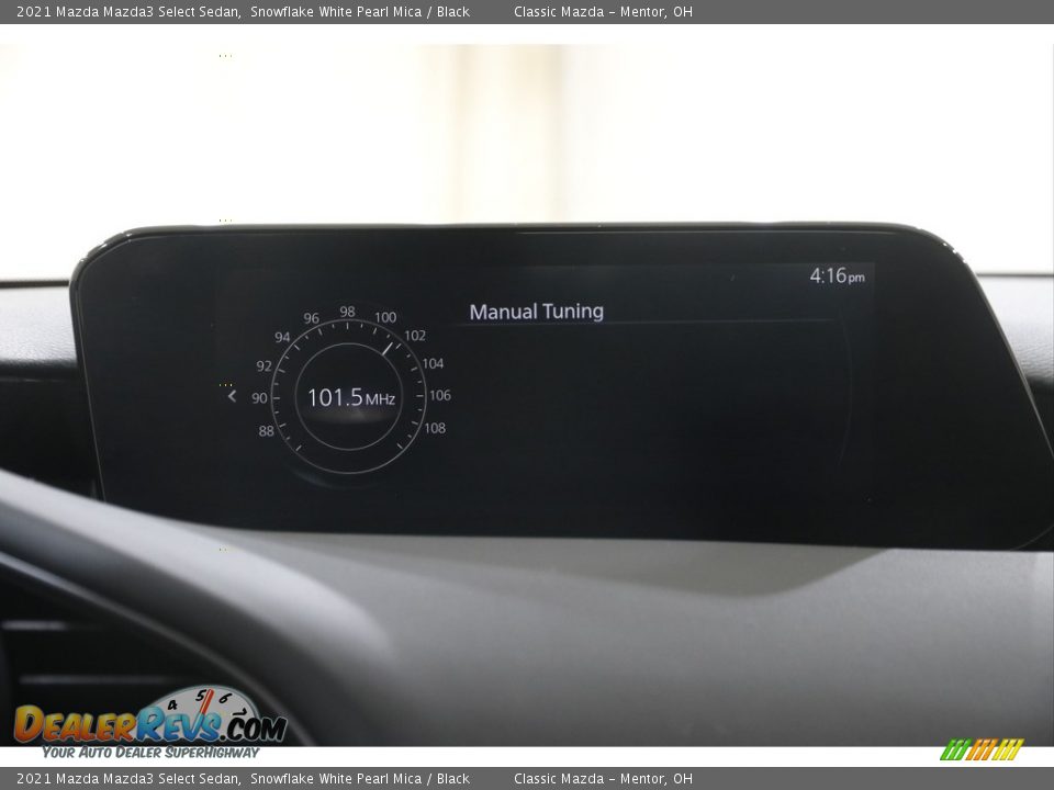 2021 Mazda Mazda3 Select Sedan Snowflake White Pearl Mica / Black Photo #11