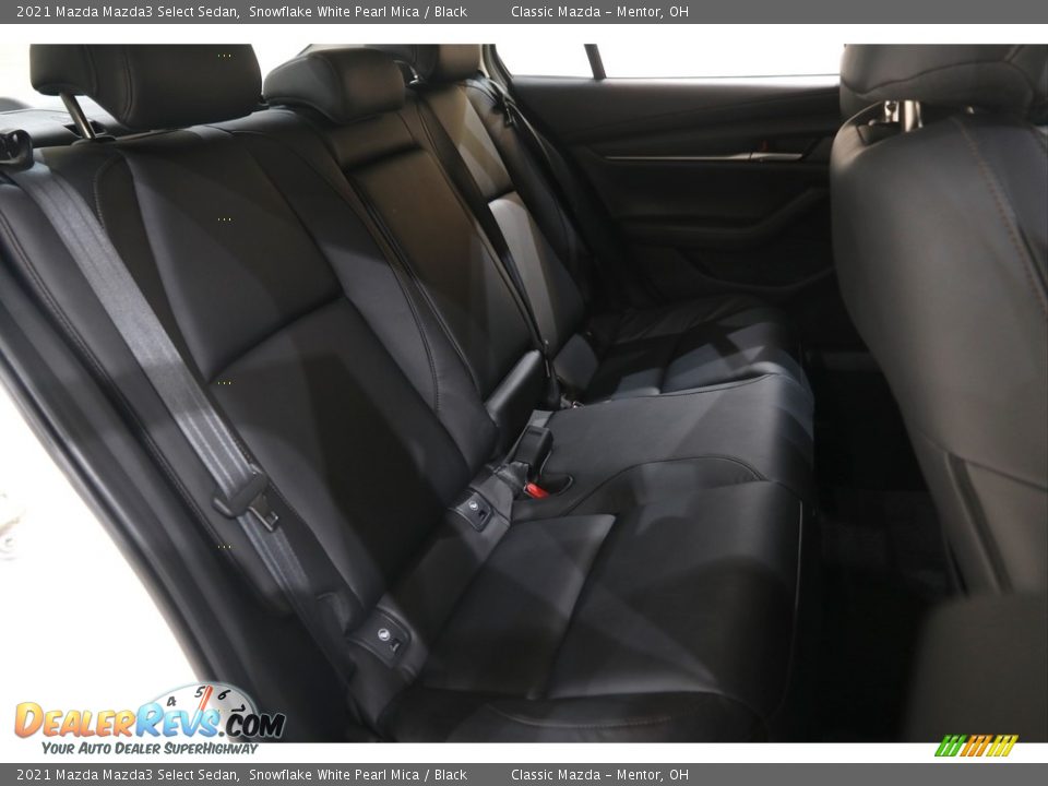 2021 Mazda Mazda3 Select Sedan Snowflake White Pearl Mica / Black Photo #15